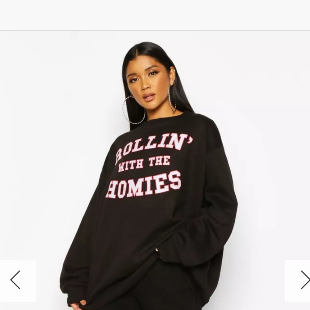 Boohoo sweater size XL